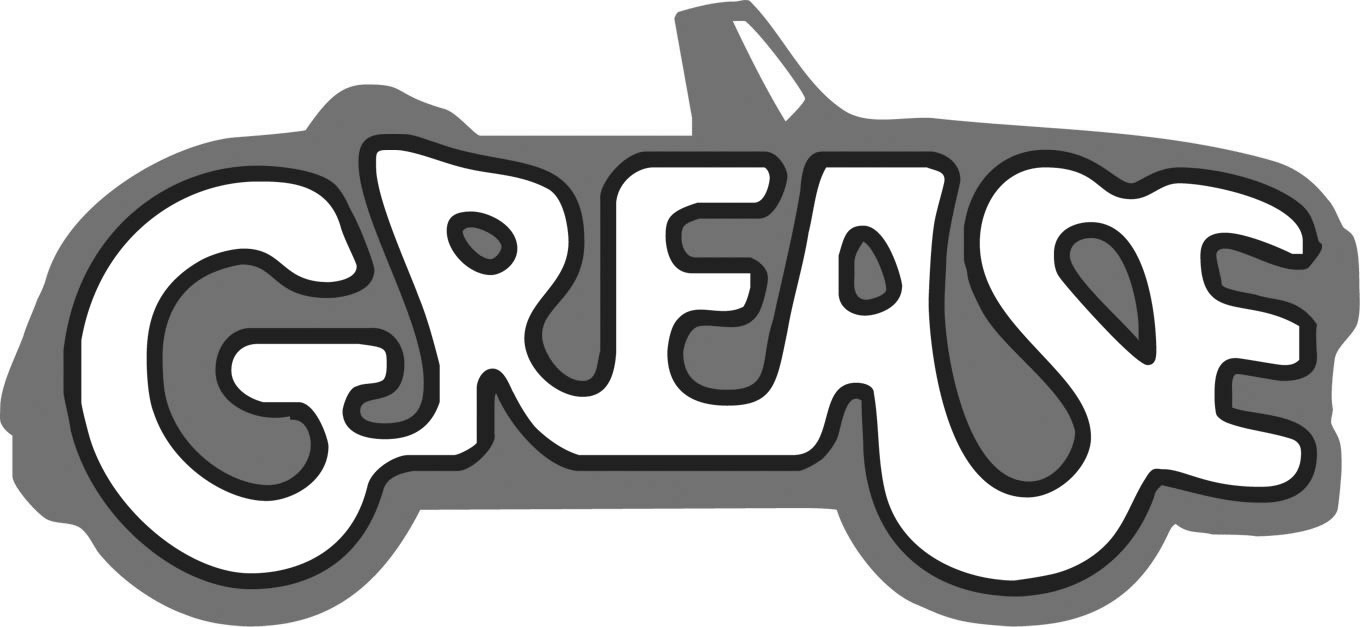 Grease Logo Black And White